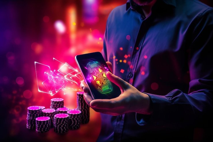 Philippine player browsing 2303 games categories on a smartphone at home